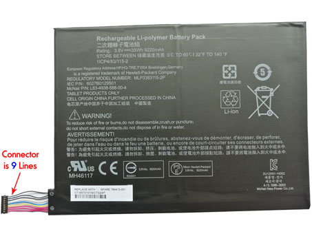  HP                                MLP3383115-2P                                Baterías