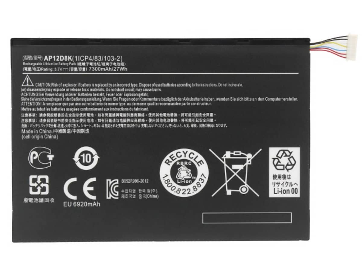 kompatibel mit ACER Iconia Tab W510