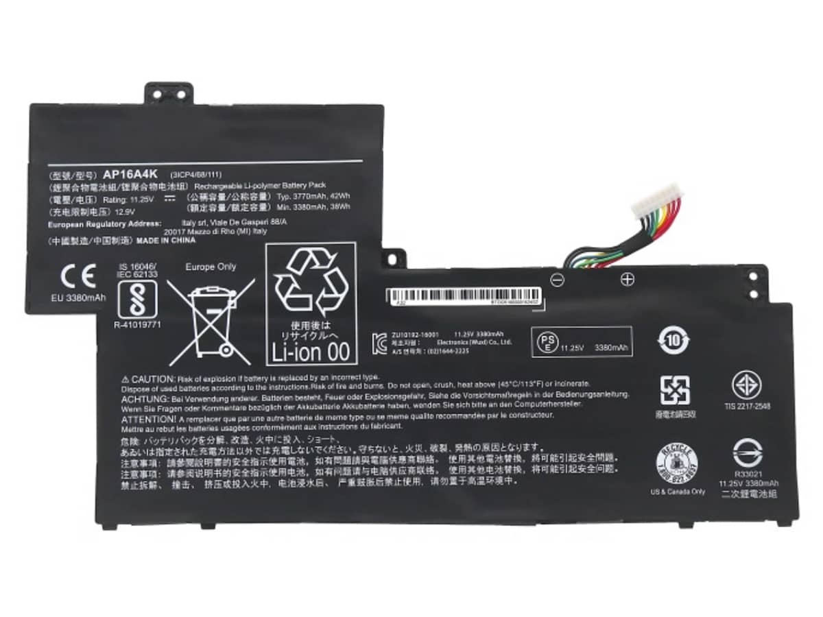 kompatibel mit ACER AP16A4K(3ICP4/68/111)