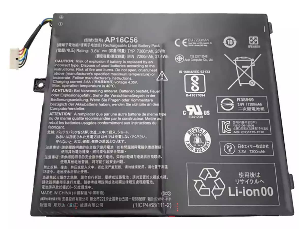 kompatibel mit ACER Switch 10 V SW5-017P