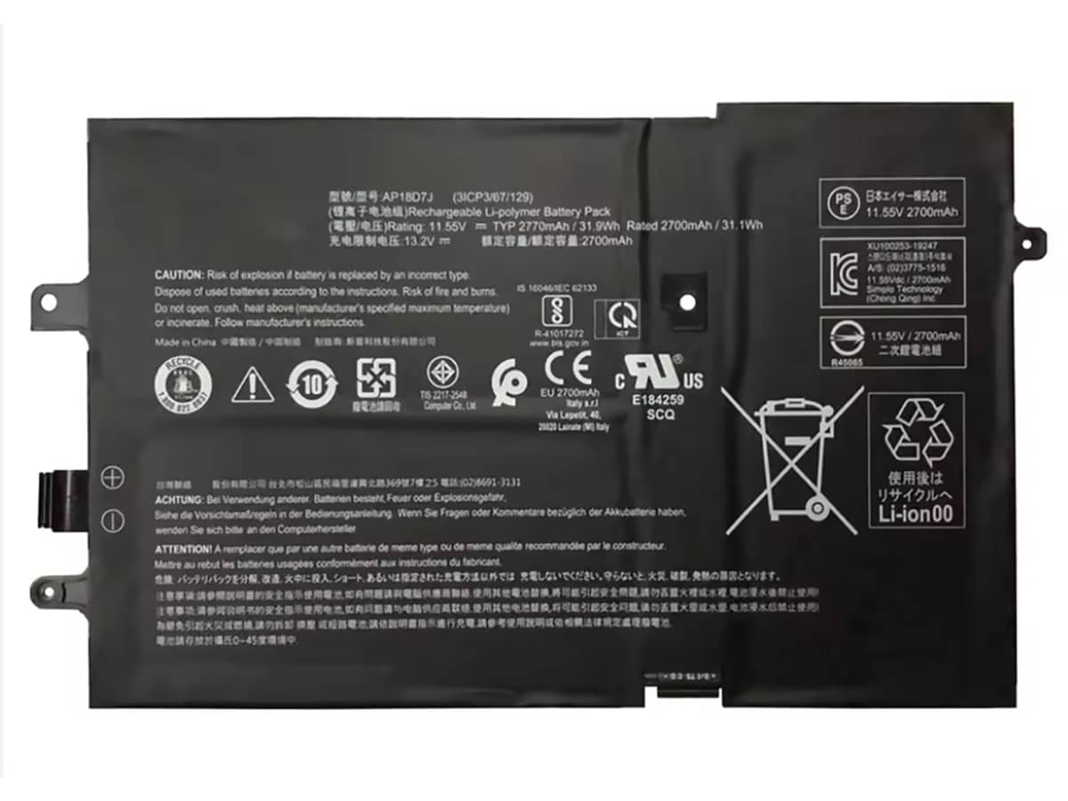 kompatibel mit ACER Swift 7 SF714-52T