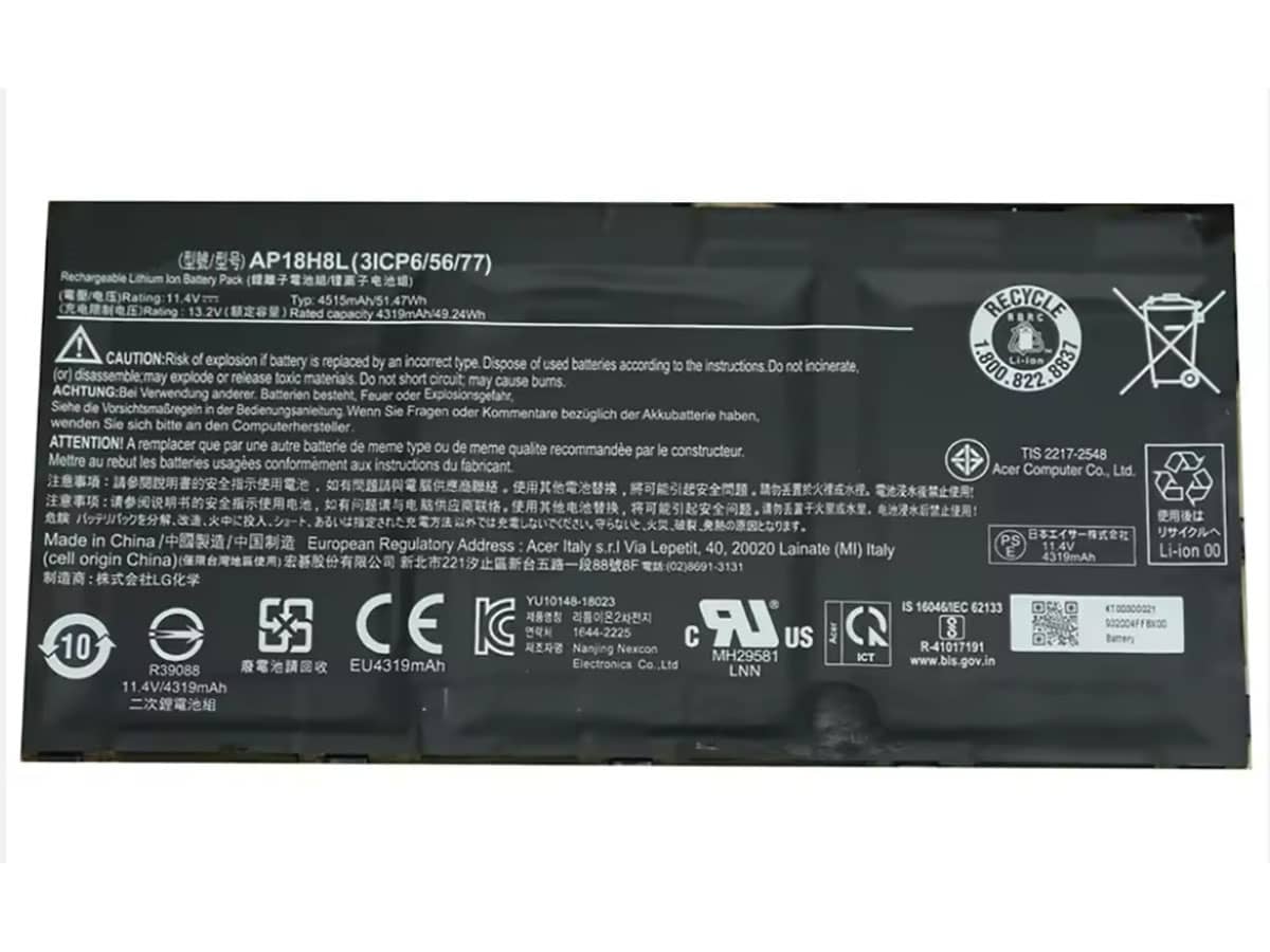 kompatibel mit ACER Spin 3 SP314-53GN