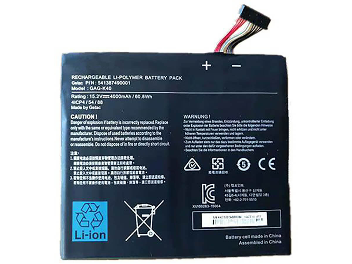 kompatibel mit GETAC 27S00-GK400-G20S