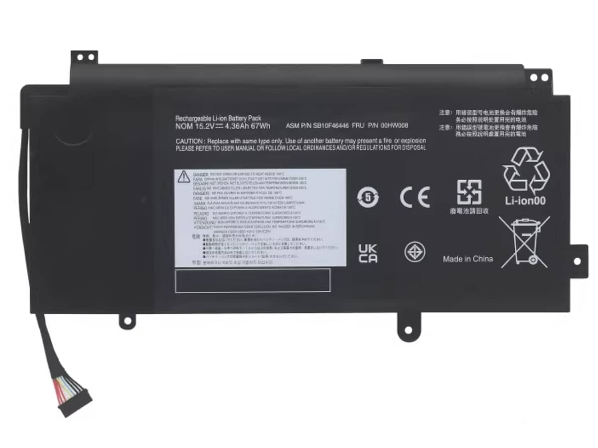 kompatibel mit LENOVO 00HW015