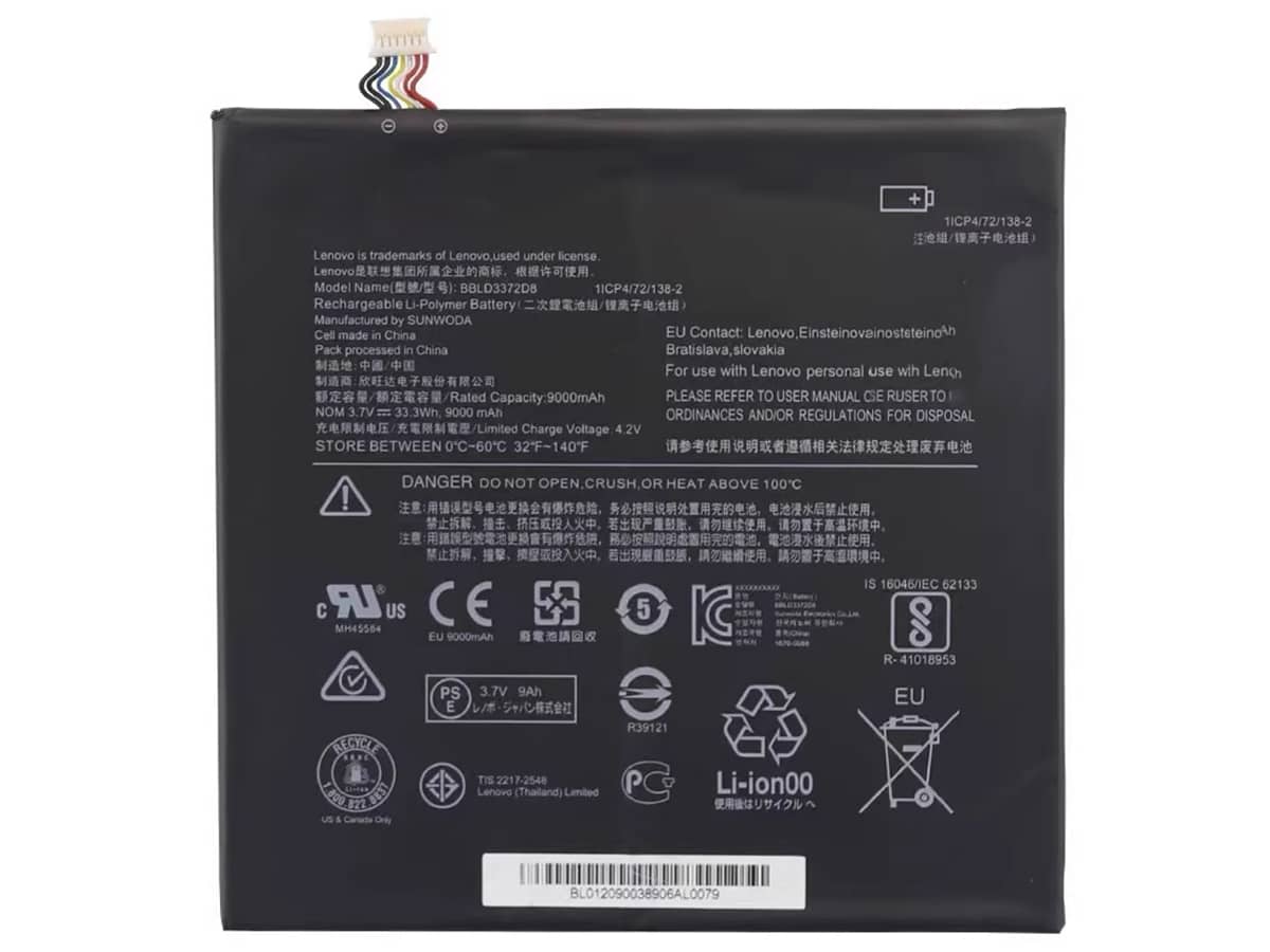 kompatibel mit LENOVO IdeaPad Miix 320-10ICR-80XF00A5GE