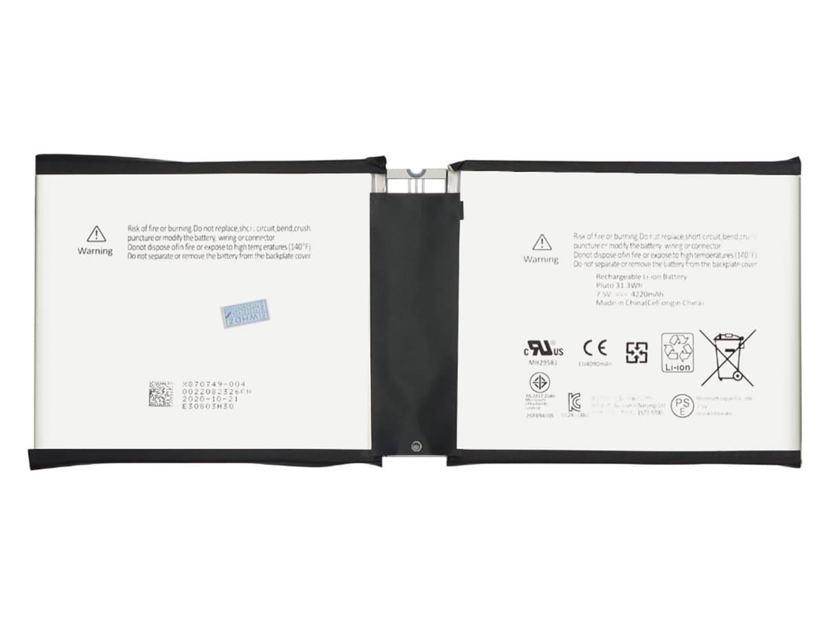 kompatibel mit MICROSOFT Surface RT2 1572 10.6 Inch