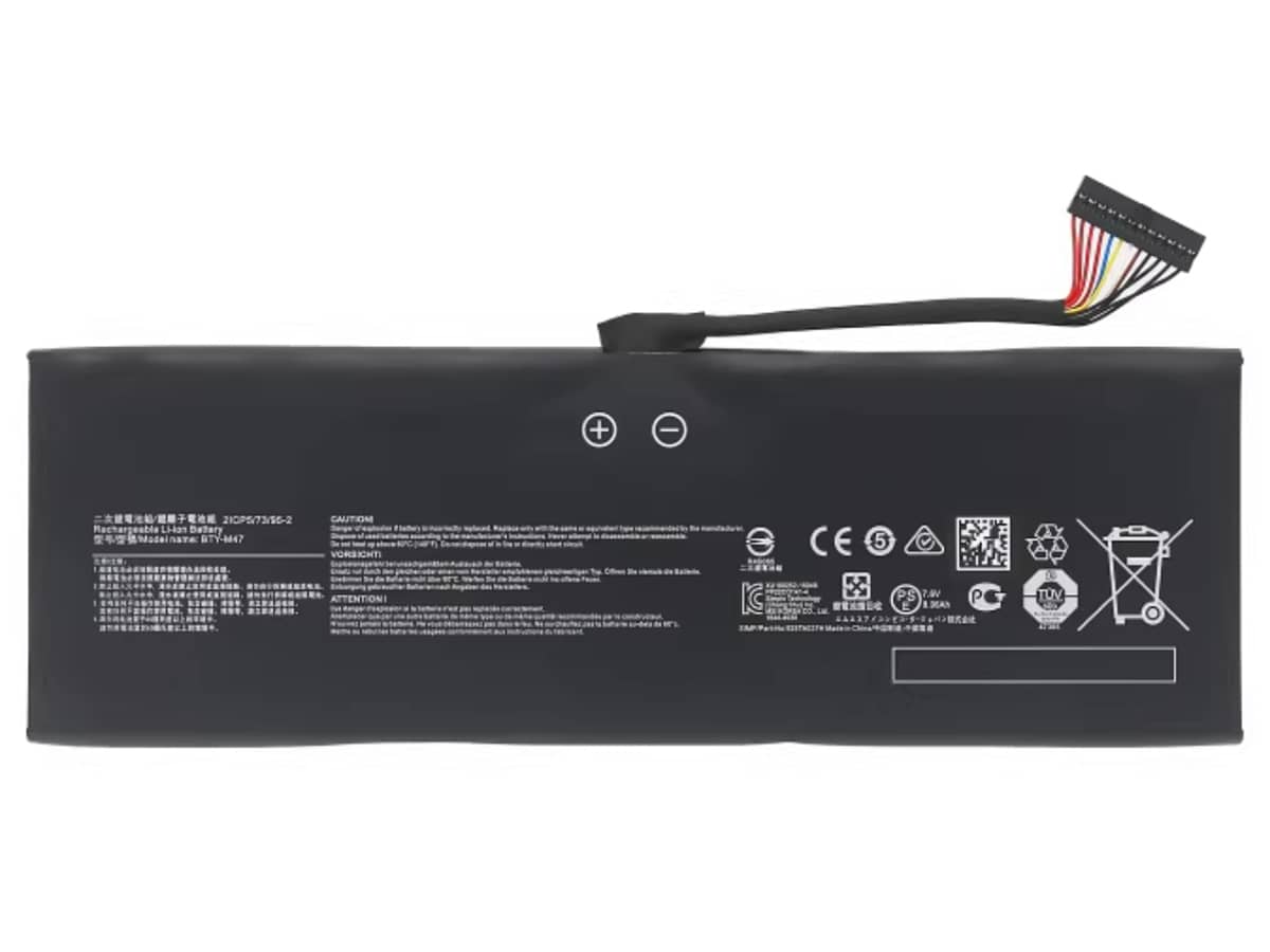 kompatibel mit MSI GS43VR 7RE Phantom Pro