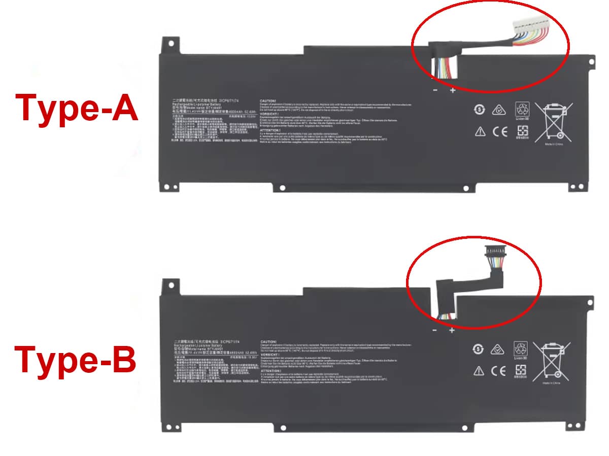kompatibel mit MSI Summit B15 A11MT-244PL