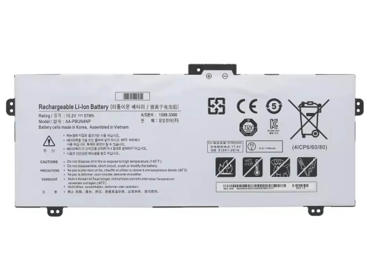 kompatibel mit SAMSUNG ATIV Book 9 PRO NP940Z5J