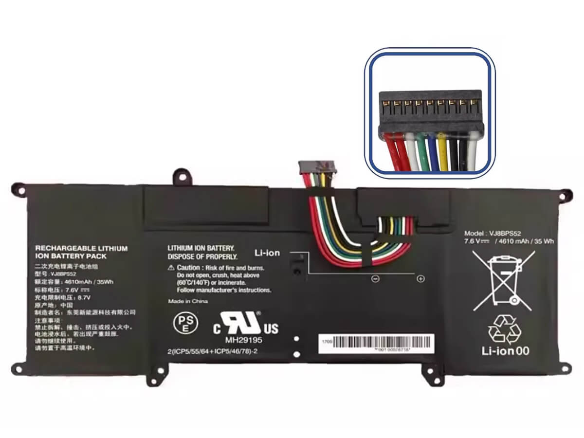 kompatibel mit SONY VJS132C0511B