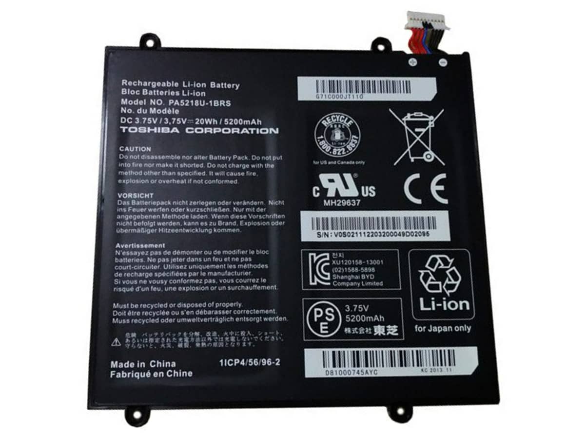 kompatibel mit TOSHIBA Excite A204