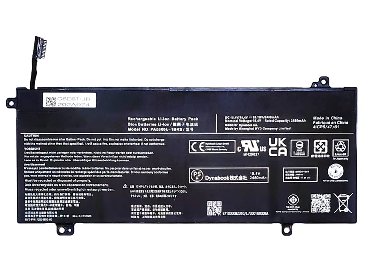 kompatibel mit TOSHIBA Satellite Pro L50-G-1C2